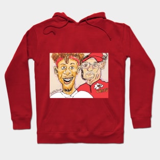 Patrick Mahomes and Andy Reid Kansas City Chiefs Hoodie